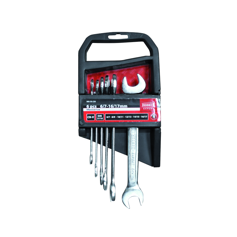 Set viljuškastih ključeva Cr-V mat